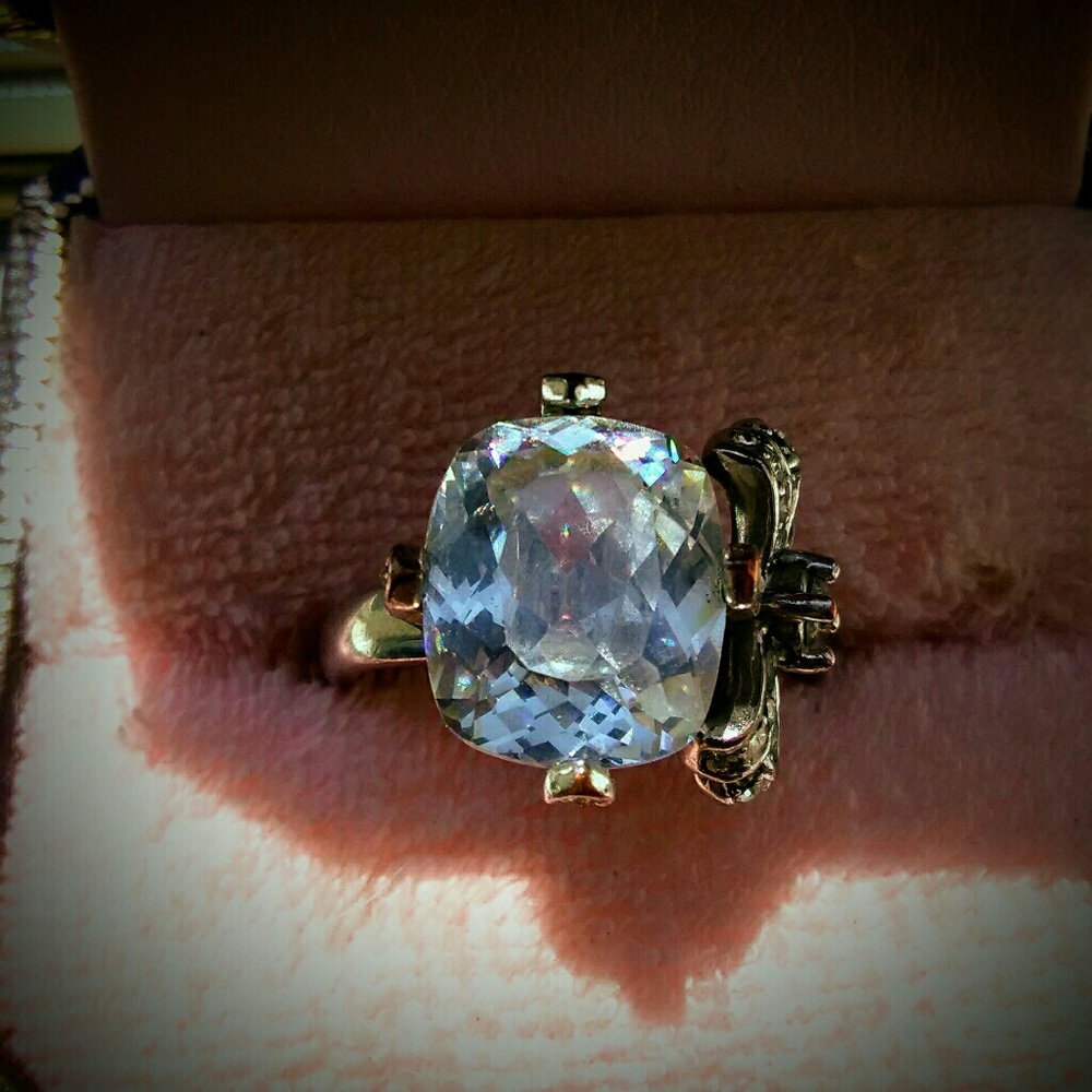 STUNNING JUICY COUTURE ADJUSTABLE BLINGY RING