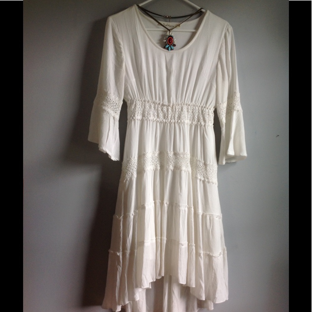 White dress