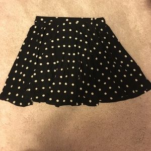 Pins & needles mini circle skater skirt polka dot