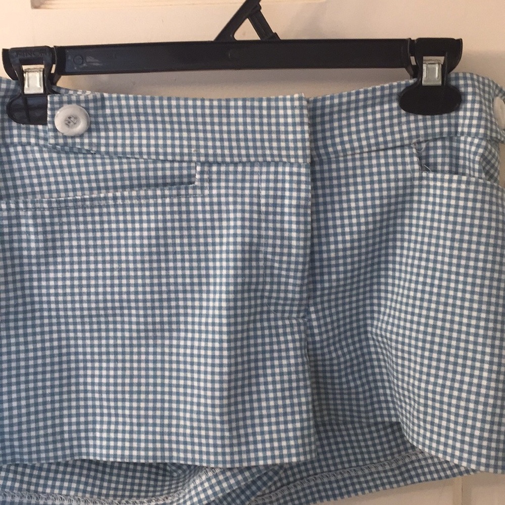 Gingham shorts
