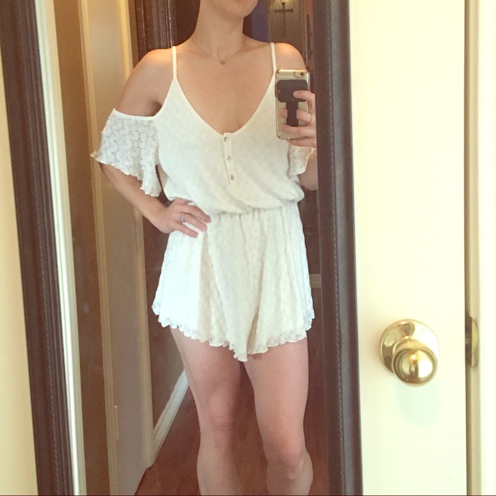 Free people Beach Romper