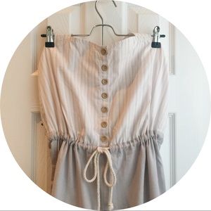 Anthropologie Linen Halter Jumpsuit 🌻