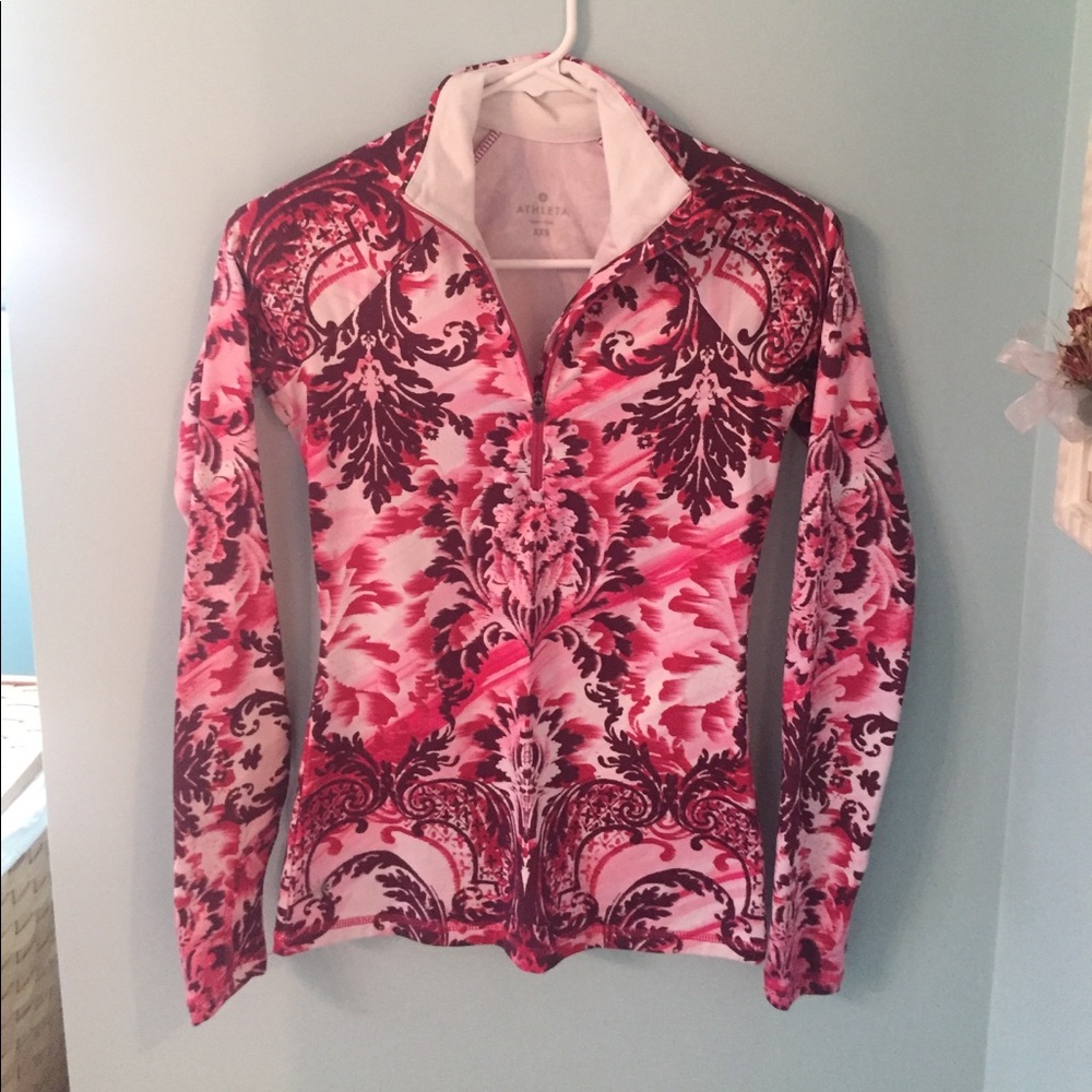 Athleta Quarter Zip Thermal Long Sleeve