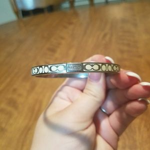 Coach bangle bracelet
