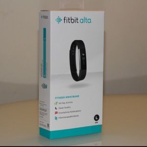 Fitbit Alta, Black, Size Large