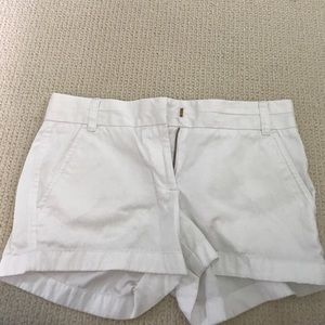 White j crew chino shorts
