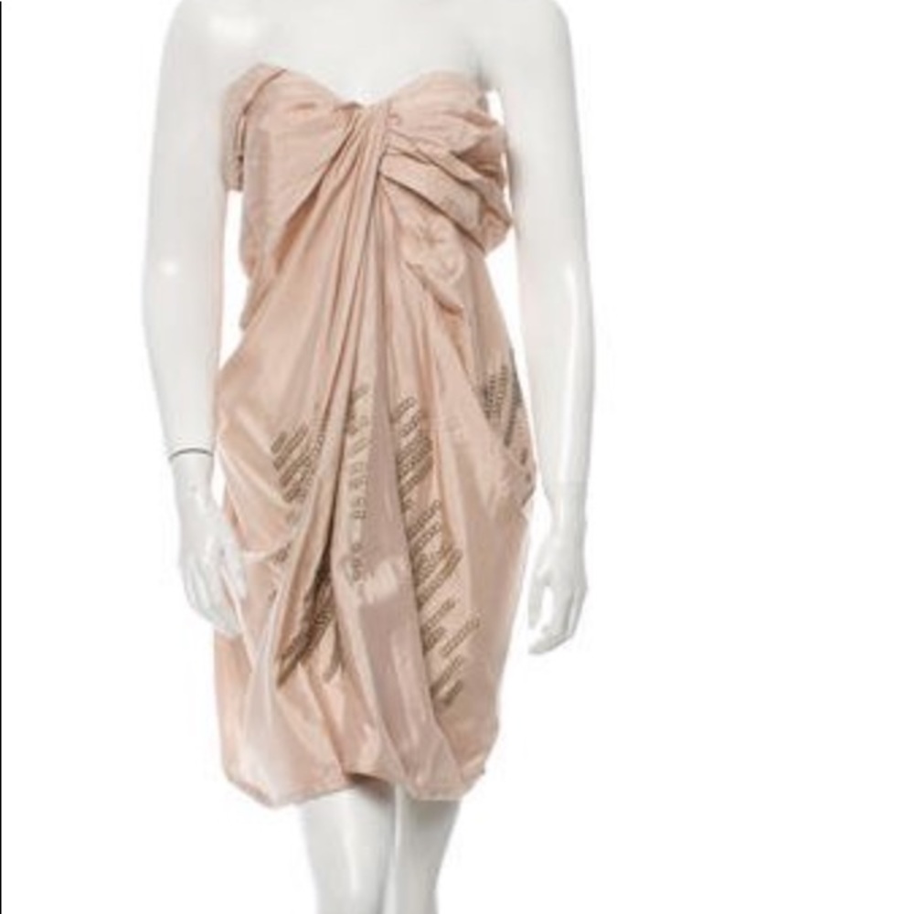 Almost new Christian Dior strapless dress