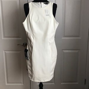 Bebe white dress
