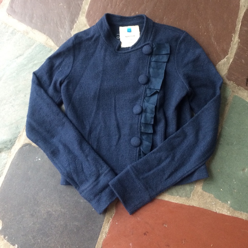 Anthropologie 100% wool jacket