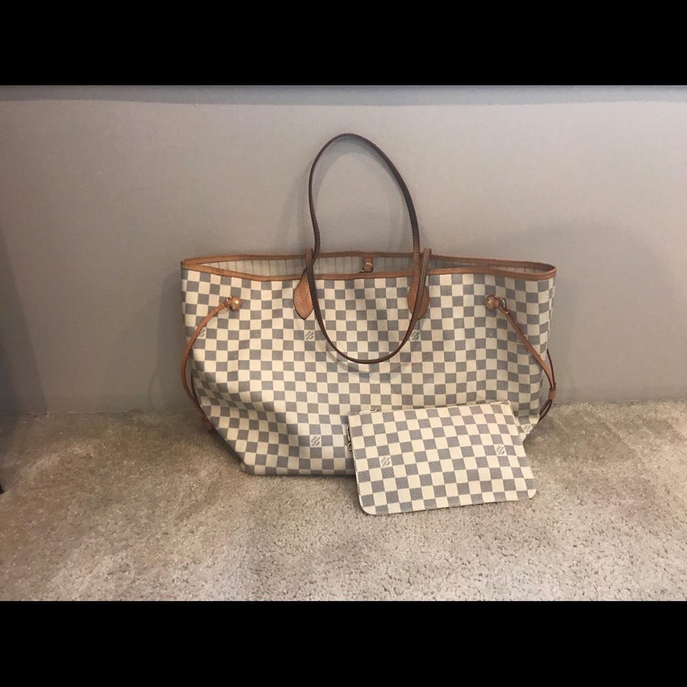 Neverfull GM with pouch.