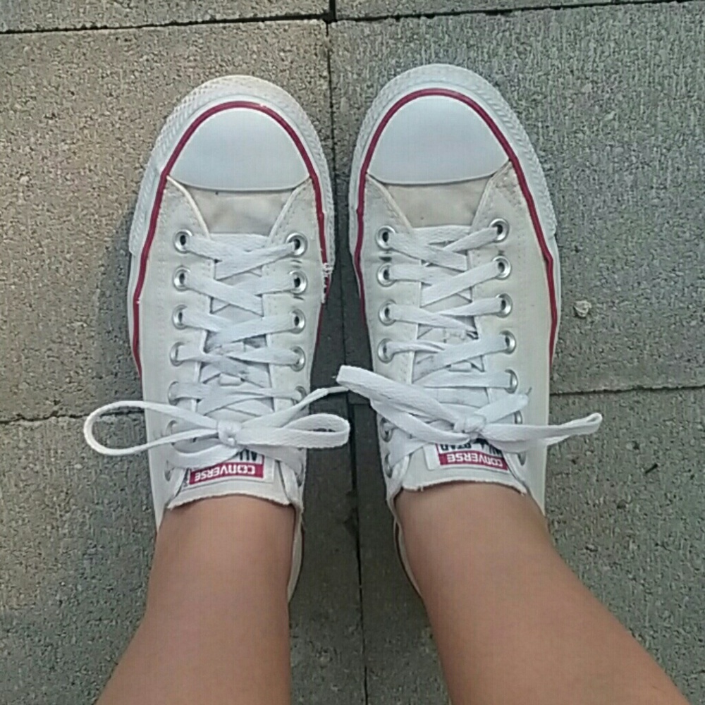white converse