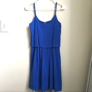Madewell Eyelet Cami Overlay Dress