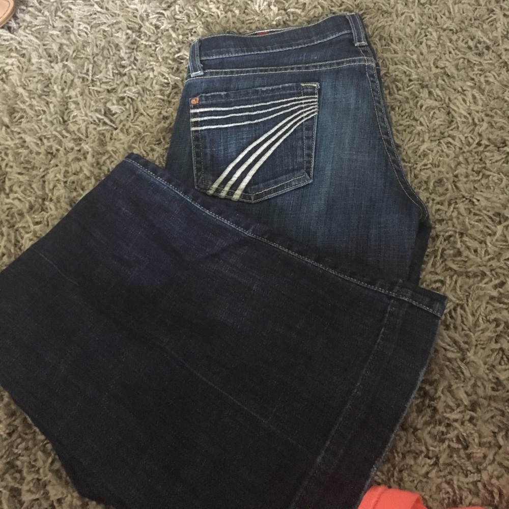 7 for all mankind dojo flair  jeans