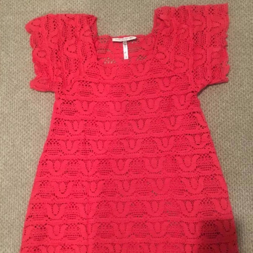 Nanette Lepore Crochet Cover-Up Dress