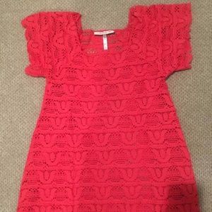 Nanette Lepore Crochet Cover-Up Dress