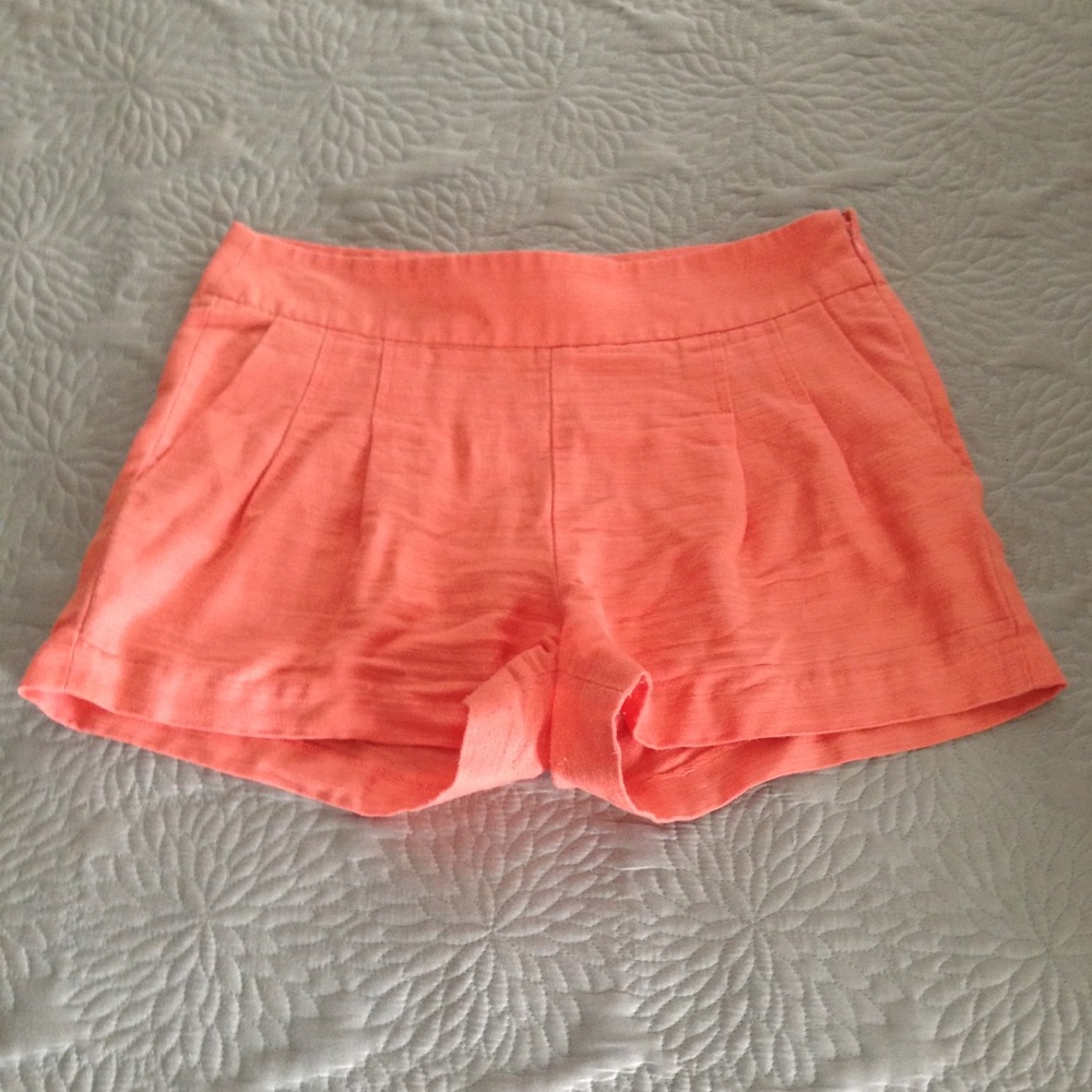 J. CREW Coral Classic Shorts