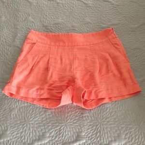 J. CREW Coral Classic Shorts