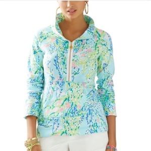 Lilly Pulitzer blue heaven skipper popover