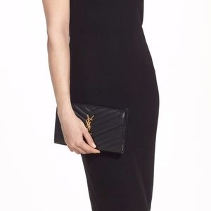 Large Monogram Quilted Leather Wallet On A Chain