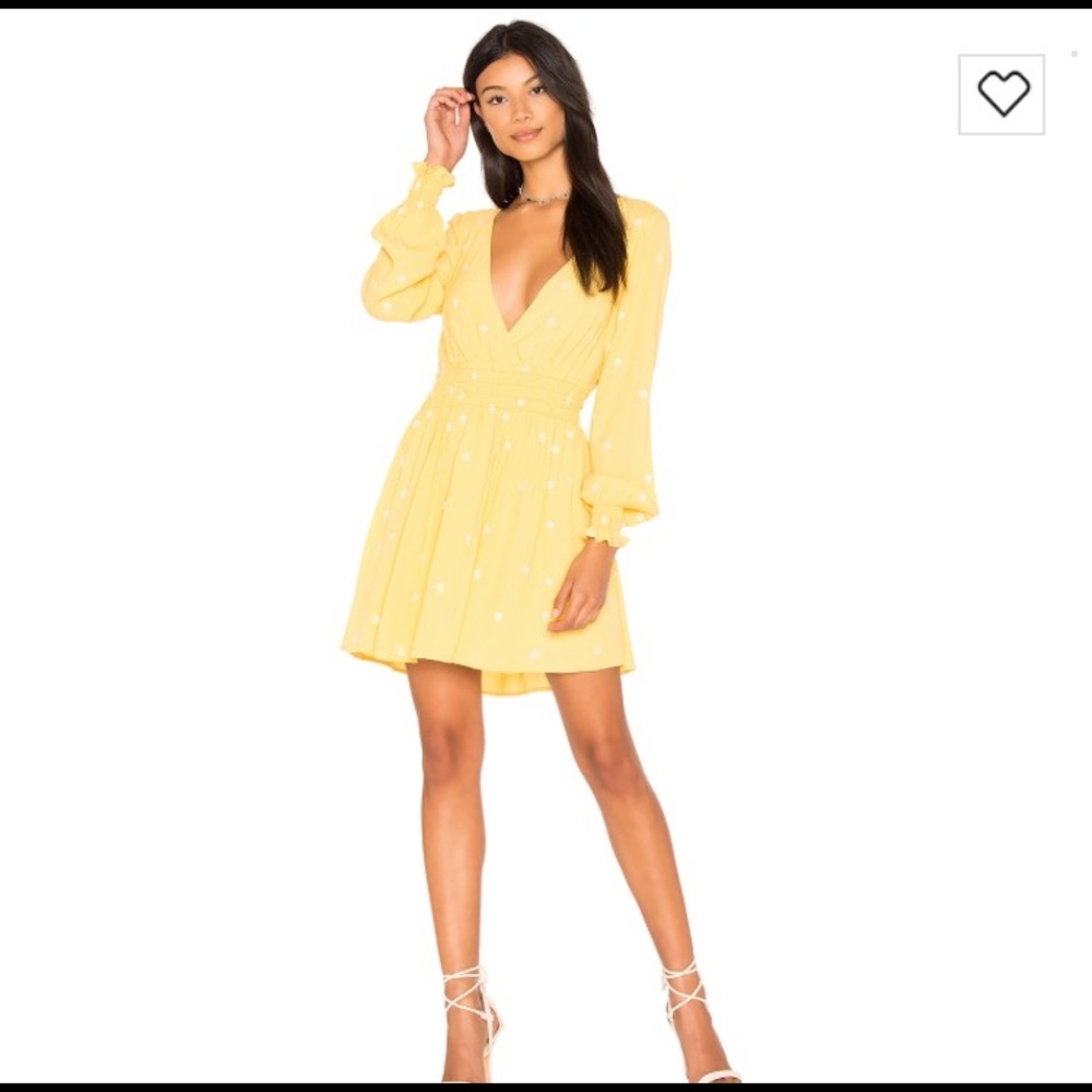 For love & Lemons Chiquita Long Sleeve Daisy Dress