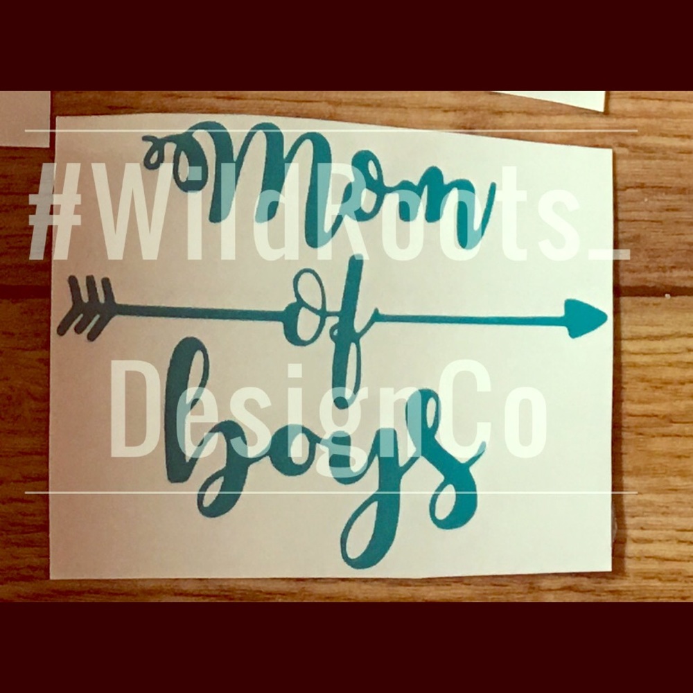 Mom of Boys decal