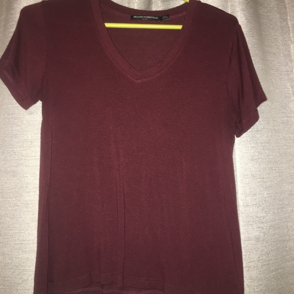 Pacsun maroon tshirt