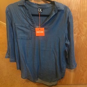 Blake Tencel Quarter Sleeves Top