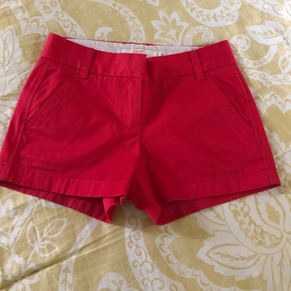 J.Crew red shorts