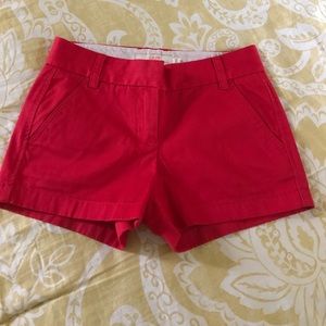 J.Crew red shorts