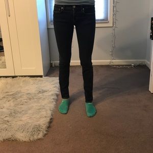 dark wash skinny jeans