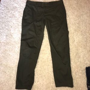 Army green banana republic pants