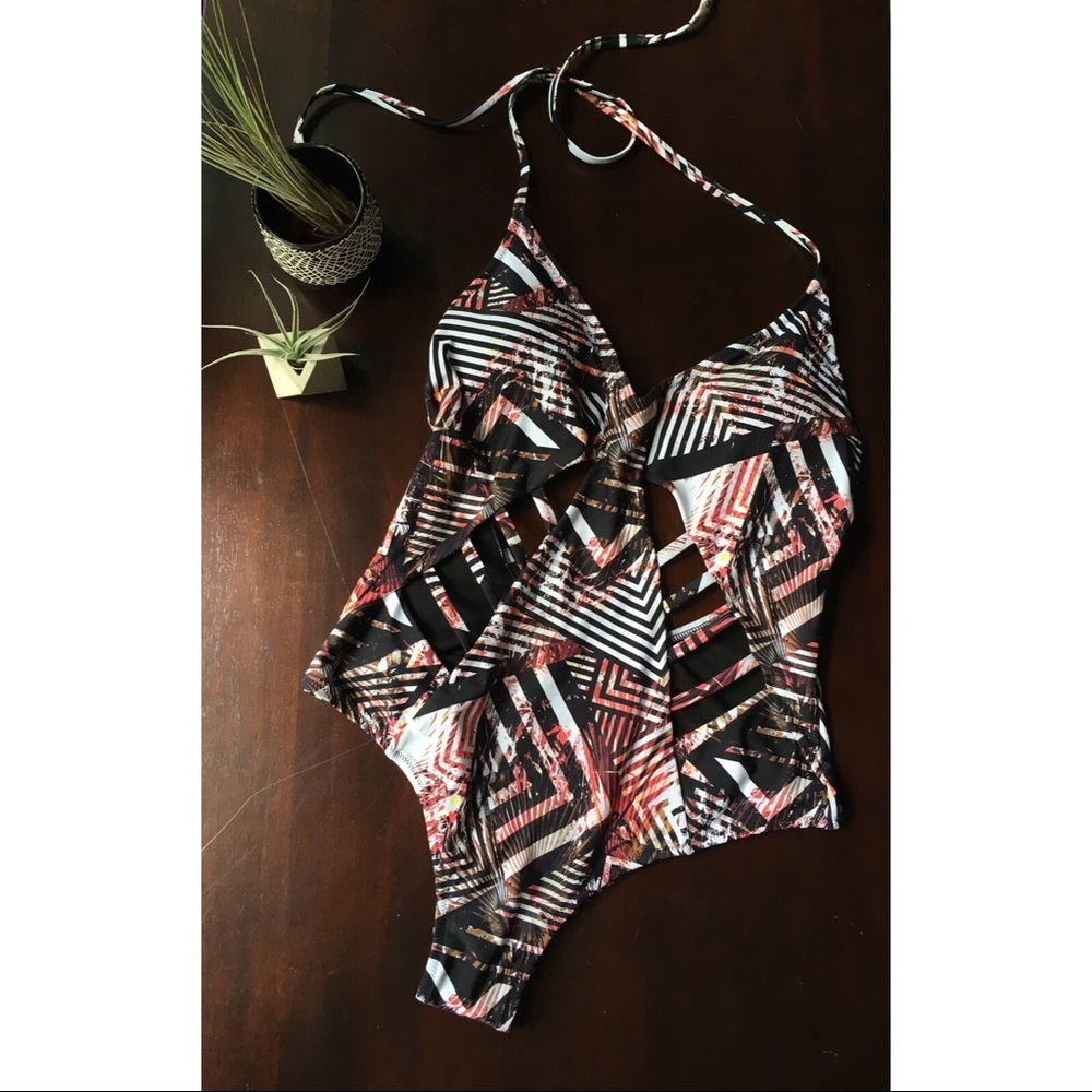 Express Cut-Out One-Piece Swimsuit