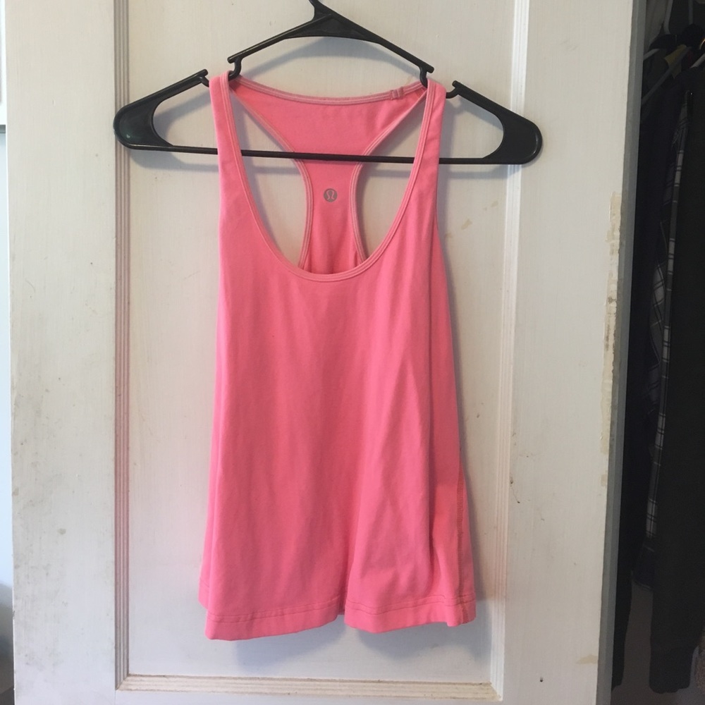 Pink Lululemon tank top!