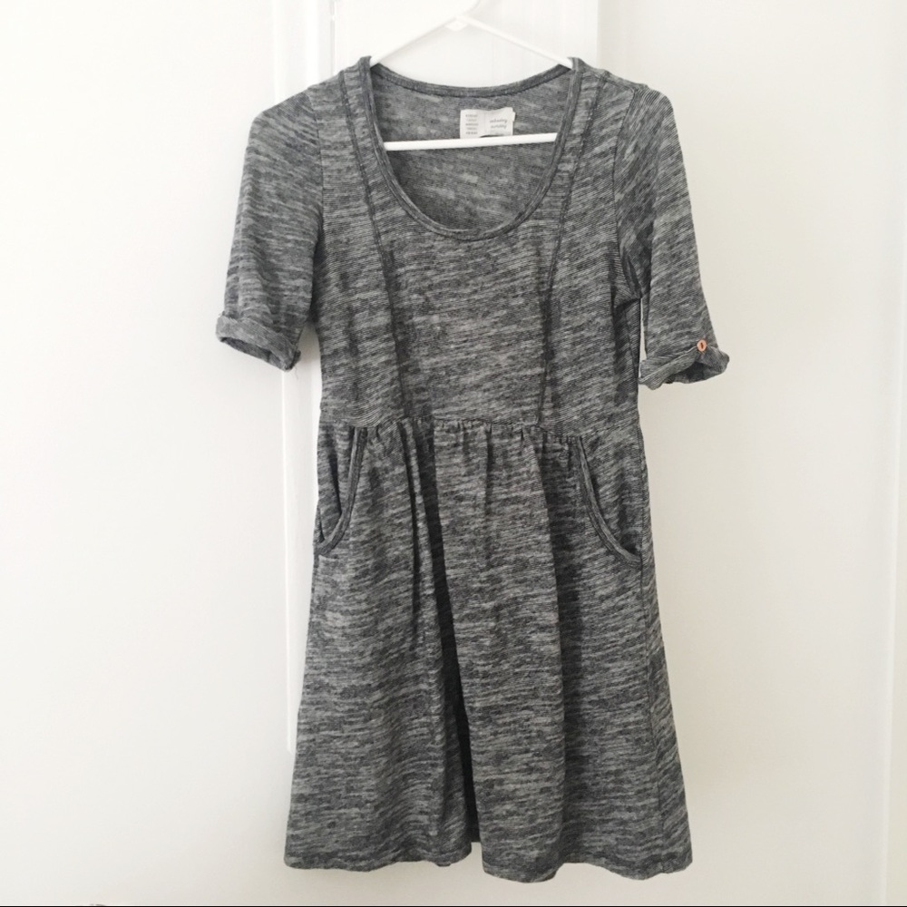 Anthropologie gray dress | sz. XS