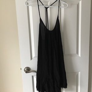 UO black strap dress