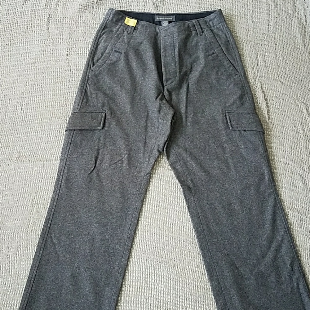 Banana Republic wool blend cargo dress pants