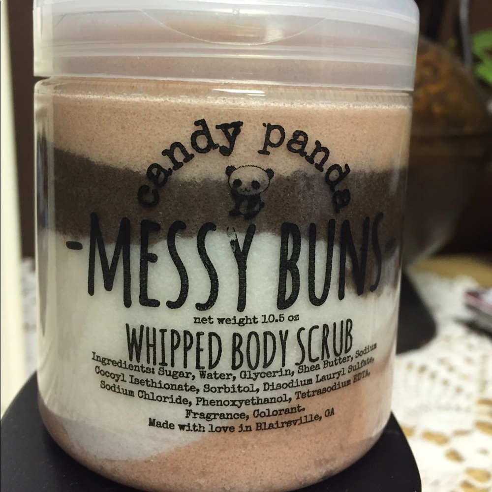 Candy Panda "Messy Buns" Scrubs