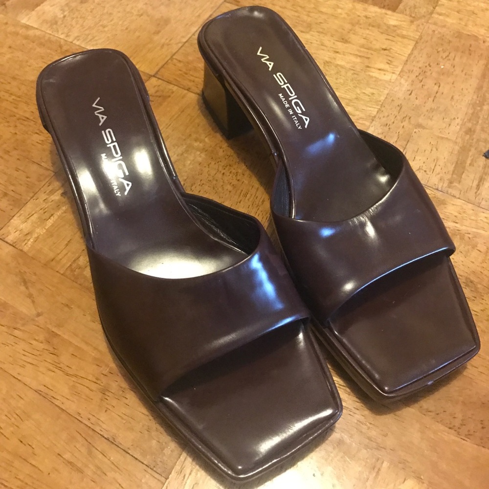 Via Spiga block heel
