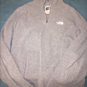 Women's soft half zip pullover.