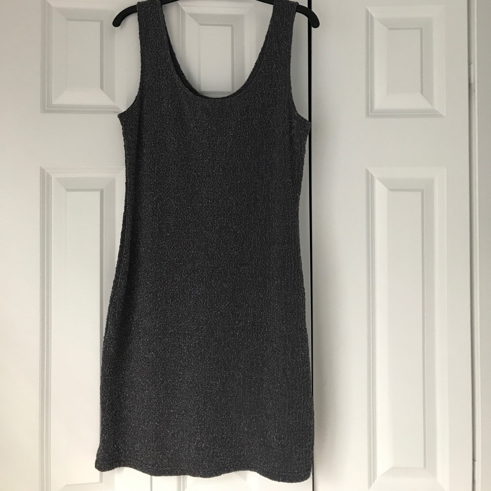 Gray sparkly forever21 dress