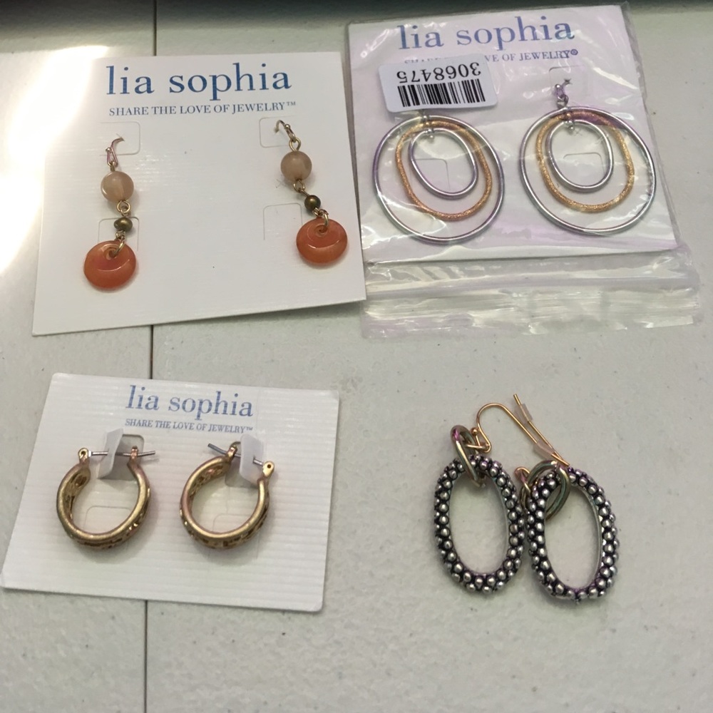 Lia Sophia earrings bundle