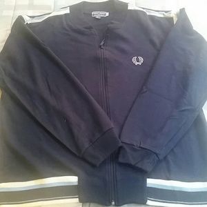 Fred Perry Sportswear Jacket XL, Navy w/white/sky
