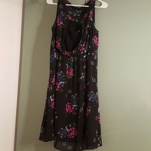 Torrid Floral lace cutout dress