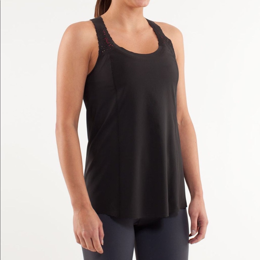 Lululemon Run A Marathon Singlet Tank 2/4 RARE