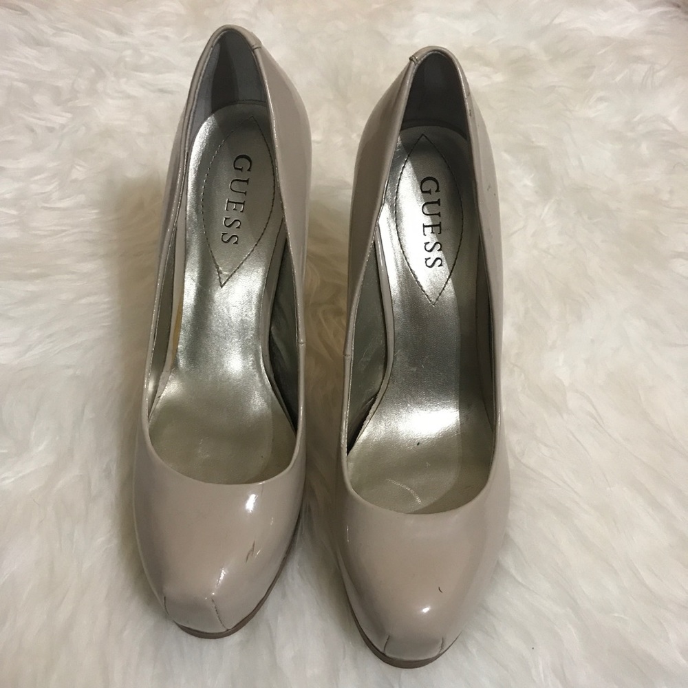 Guess nude heels size 7.5