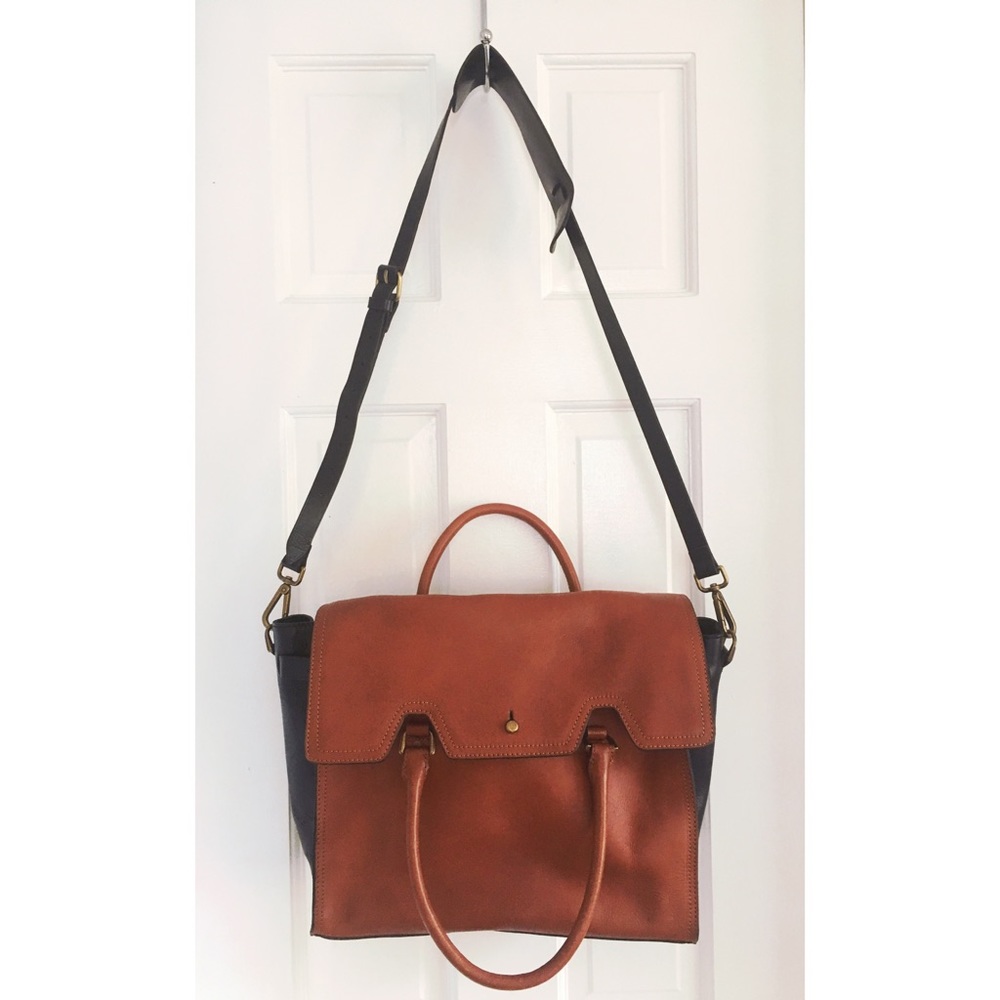 RARE Madewell J Crew Dalloway Tote Bag Handbag.