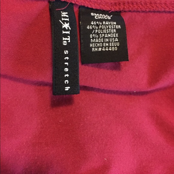 Red wrap dress - Picture 4 of 4