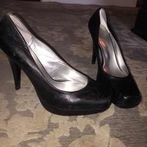 Jessica Simpson Platform Black Heels Size 8
