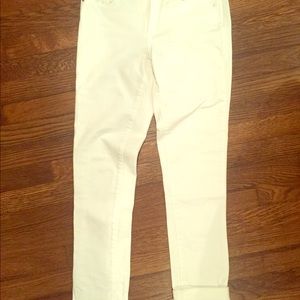 White Calvin Klein Skinny Jeans