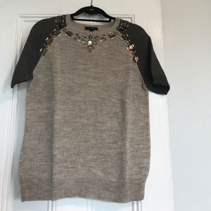 J Crew short sleeved sweater
